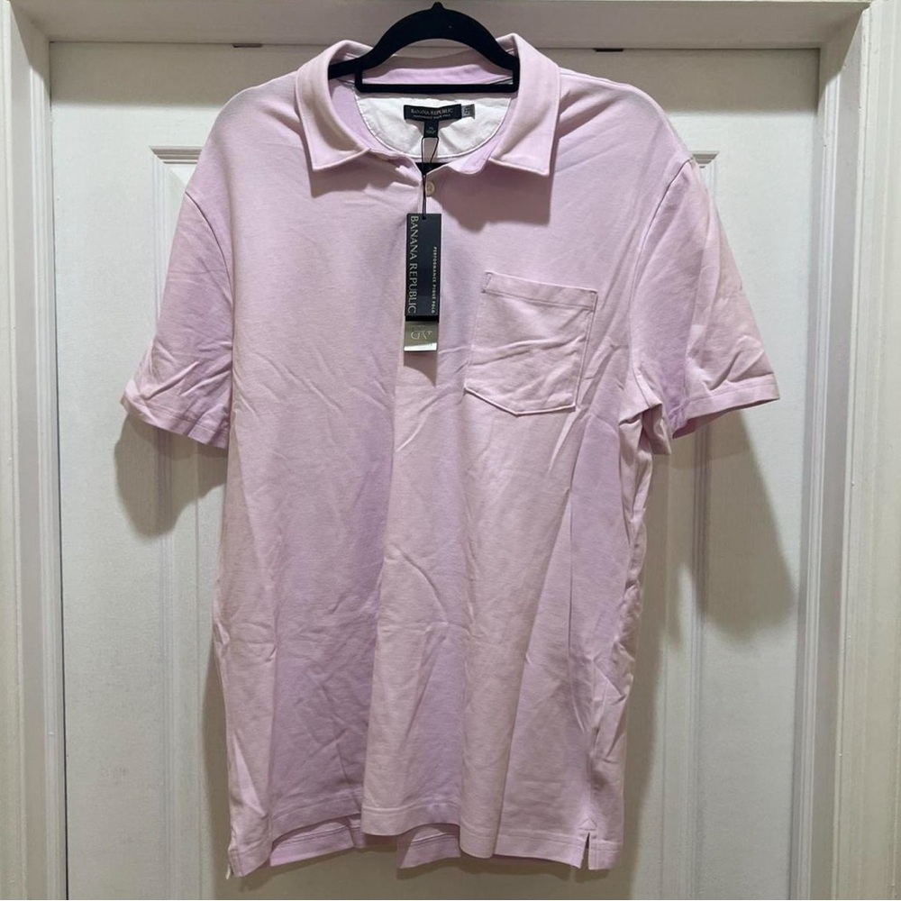 Banana Republic performance pique polo size xl
